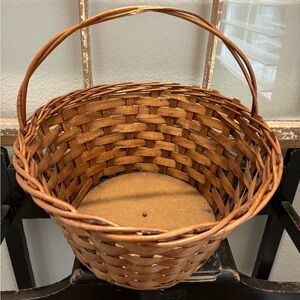 Vintage Woven Gathering basket